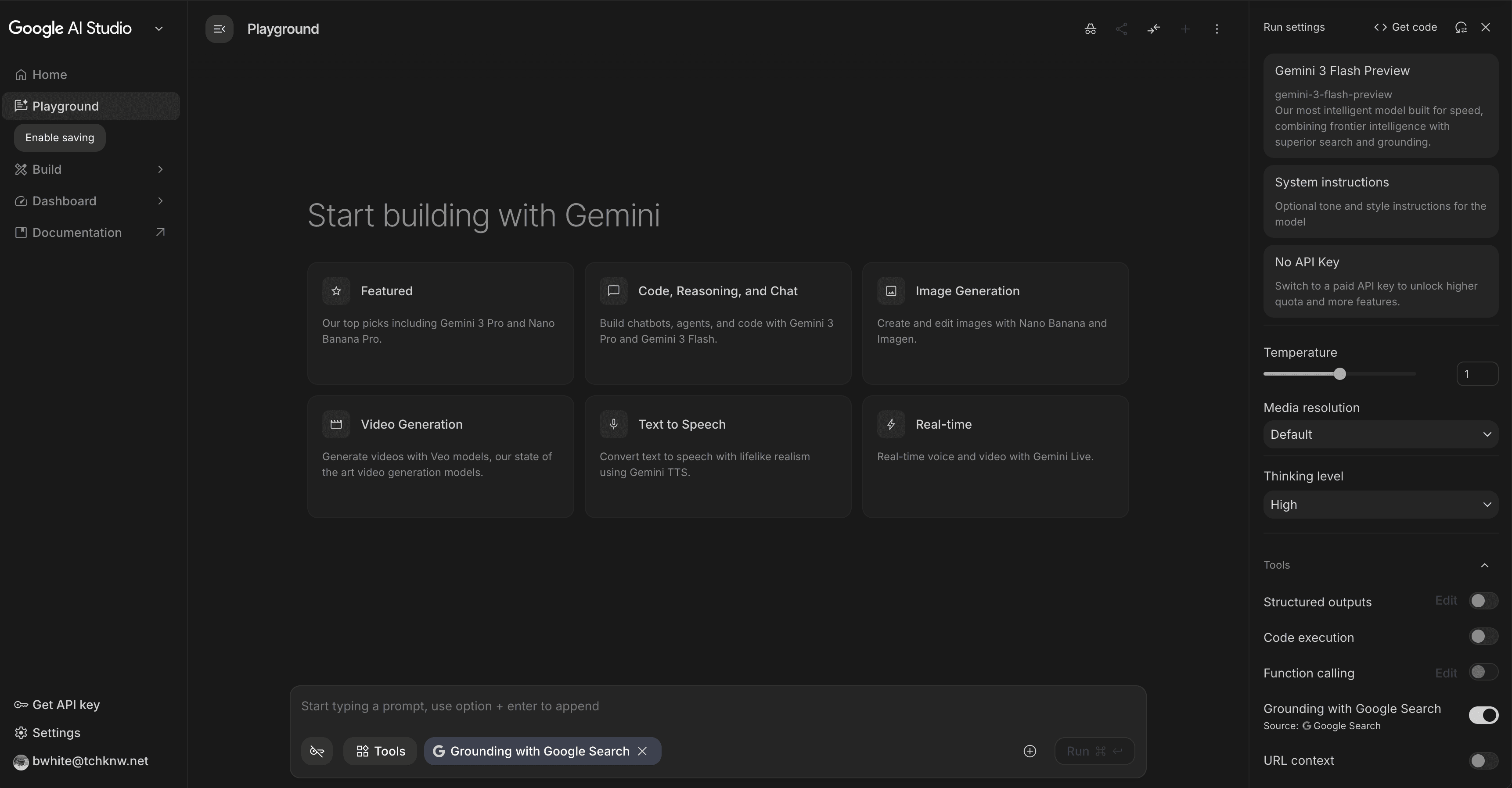 AI Studio Start